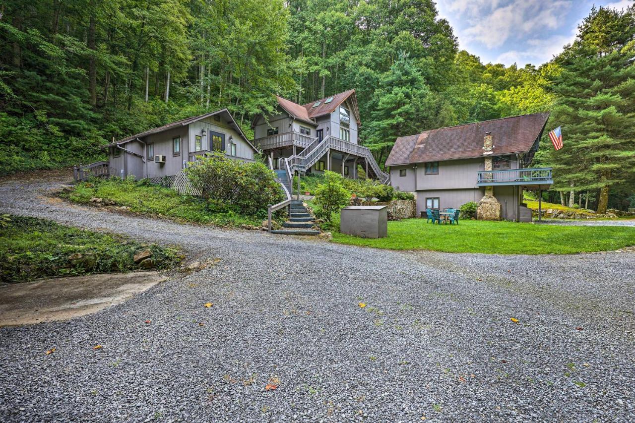 Creekside Roan Mountain Cabin Walk To Trails ภายนอก รูปภาพ